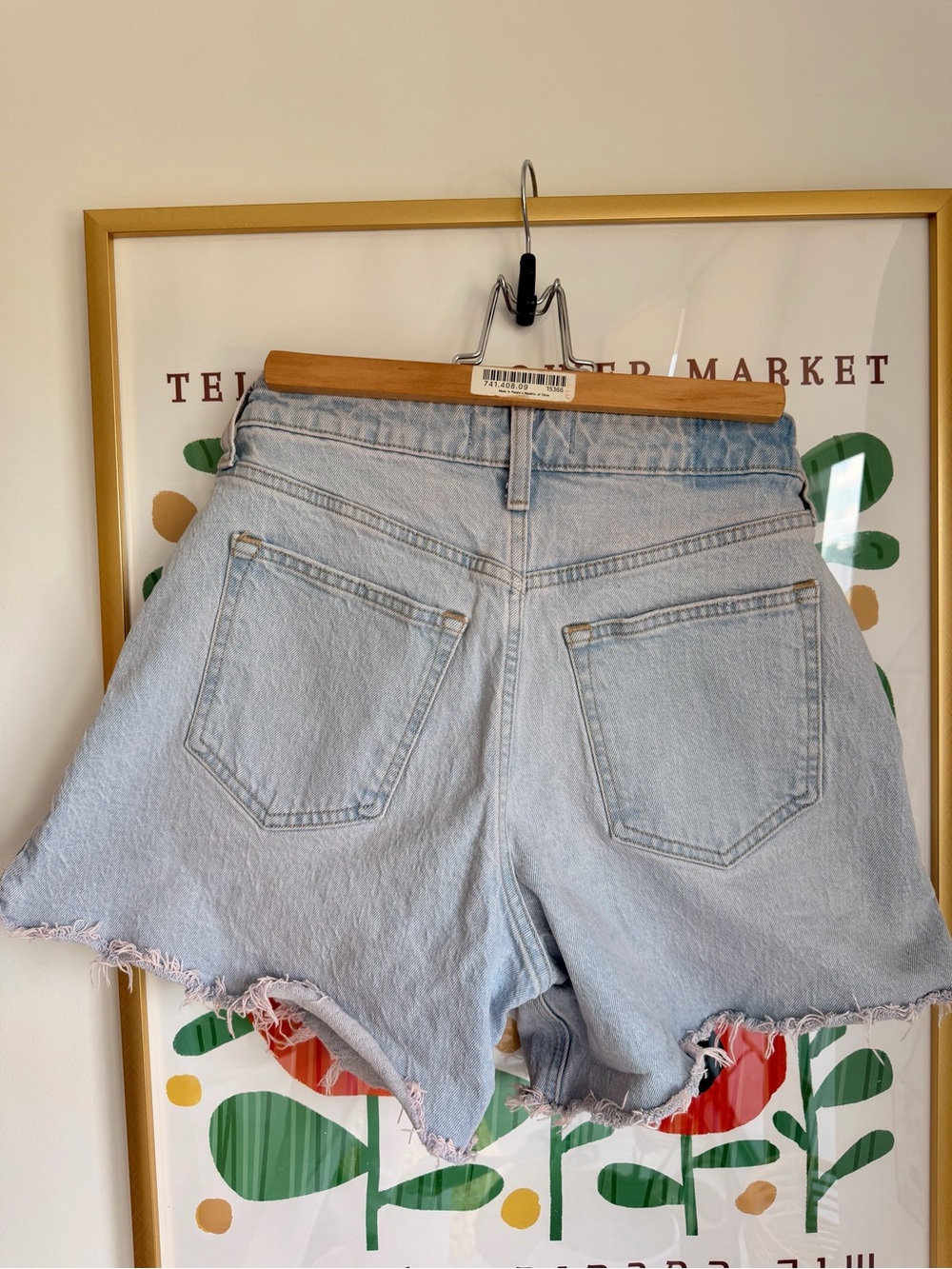 Abercrombie & Fitch Acid Wash Retro Shorts - Picture 3 of 5